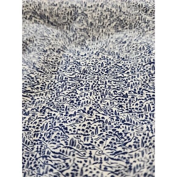 RODD & GUNN MENS SPORTS FIT BUTTON UP SHIRT GRAY BLUE FLORAL SIZE XL - Picture 6 of 10